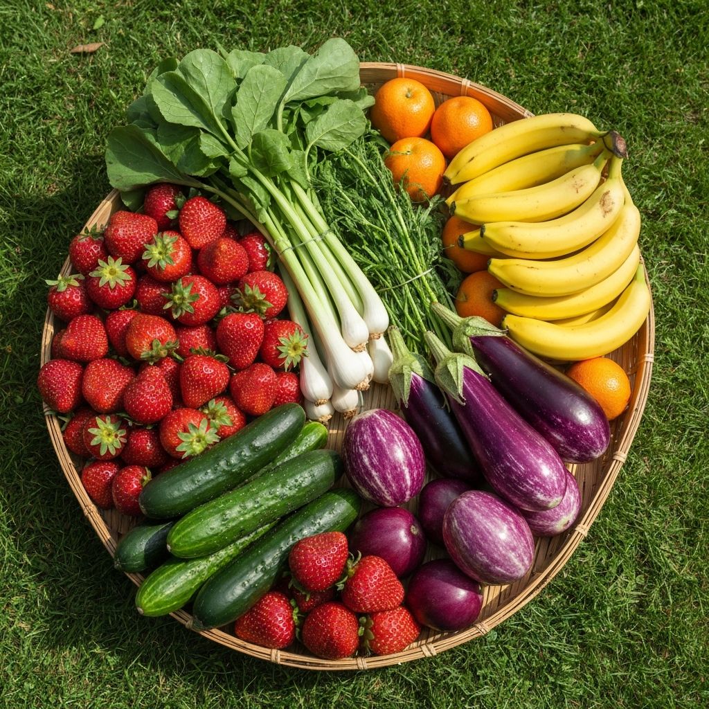 Role of vegetables and fruits